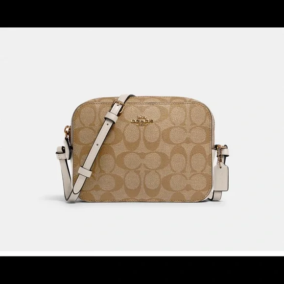 Coach Bags Coach Signature Crossbody Bag In Light Khaki Chalk Poshmark